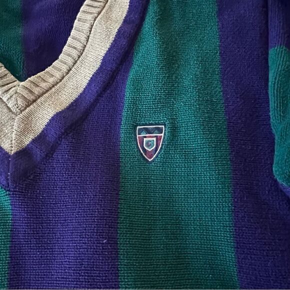 Vintage Men’s Hand Framed GANT V Neck Sweater size XLT - Picture 5 of 5